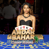 Casino Marina Andar Bahar live-casino game on bingoplus app